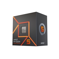 AMD Ryzen 5 7600 6 Core AM5 Processor, 12 Threads, 3.8GHz up to 5.1GHz Boost, 38MB Cache, 65W, Wraith Stealth Cooler, Ra