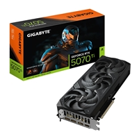 Gigabyte NVIDIA GeForce RTX 5070 Ti WINDFORCE OC SFF 16GB GDDR7 Graphics Card, 8960 CUDA Cores, 2497 MHz Core Clock, Tri