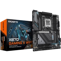 Gigabyte X870 GAMING X WIFI7 AMD AM5 Socket Motherboard, ATX, 4x DDR5 Slots, 3x M.2 Sockets, Fitted I/O Shield, 2.5GbE L