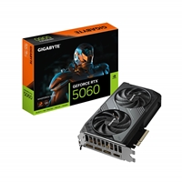 Gigabyte NVIDIA GeForce RTX 5060 WINDFORCE OC 8GB GDDR7 Graphics Card, 3840 CUDA Cores, 2512 MHz Core Clock, Dual Fan, 3