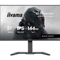 iiyama G-Master Black Hawk gaming monitor GB2741HSU-B1 27" Black, Height Adjustable, IPS, Ultra Slim Bezel, Full HD, 144