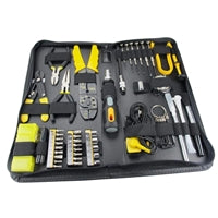 Sprotek 58 Piece Computer & Electronics Repair Tool Kit In A Case, All Tools Are Fully Demagnetized To Protect Your Computers Hard Drive Or Magnetic Media From Damage.