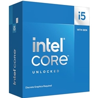 Intel Core i5 14600KF 14 Core Processor 20 Threads, 2.5GHz up to 5.3GHz Turbo Raptor Lake Refresh Socket LGA 1700 20MB C