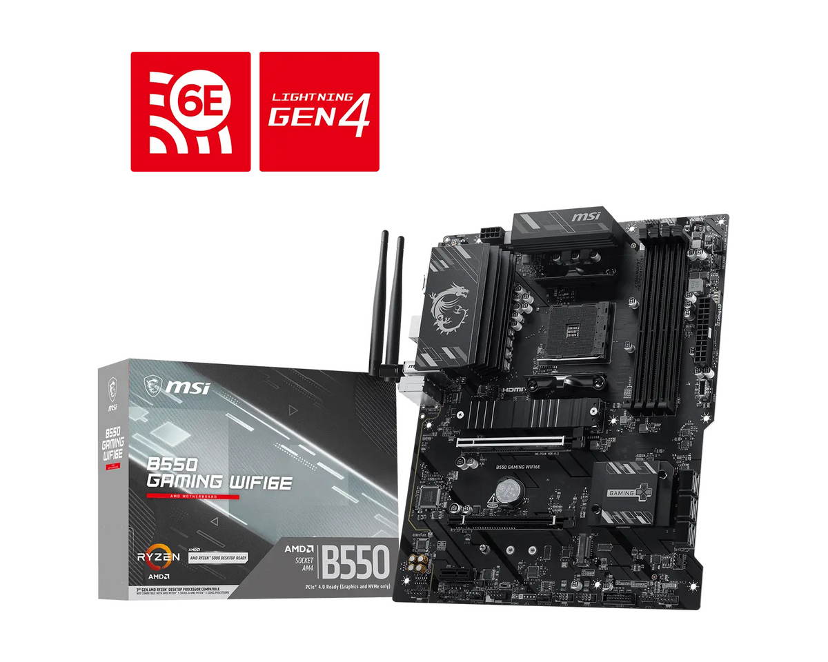 MSI AM4 B550 GAMING WIFI6E