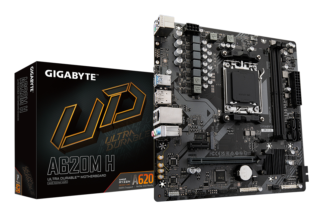 GIGABYTE AM5 A620M H M-ATX