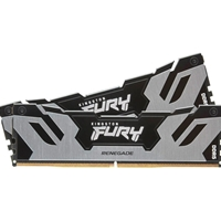 Kingston FURY Renegade KF572C38RSK2-32 32GB (2x 16GB) U-DIMM System Memory, 7200MHz, DDR5, Silver, Intel XMP