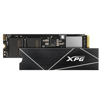Adata XPG GAMMIX S70 Blade (AGAMMIXS70B-1T-CS) 1TB NVME SSD, M.2 Interface, PCIe Gen4, 2280, Read 7400MB/s, Write 5500MB