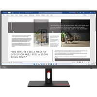 Lenovo ThinkVision S27i-30, 27 Inch, Full HD (1920 x 1080), 100Hz, 4ms, 16:9, IPS, WLED Monitor, HDMI, VGA, Tilt Adjusta