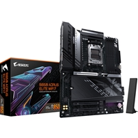 Gigabyte B850 AORUS ELITE WIFI7 AMD AM5 Socket Motherboard, ATX, 4x DDR5 Slots, 3x M.2 Sockets, Fitted I/O Shield, 2.5Gb