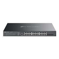 TP-Link Omada SG3428XPP-M2 24-Port 2.5GBASE-T and 4-Port 10GE SFP+ L2+ Managed Switch with 16-Port PoE+ & 8-Port PoE