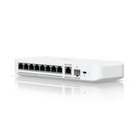 Ubiquiti USW-FLEX-2.5G-8 UniFi Flex 2.5G Ultra Compact 8 Port POE/USB-C Powered Managed Switch