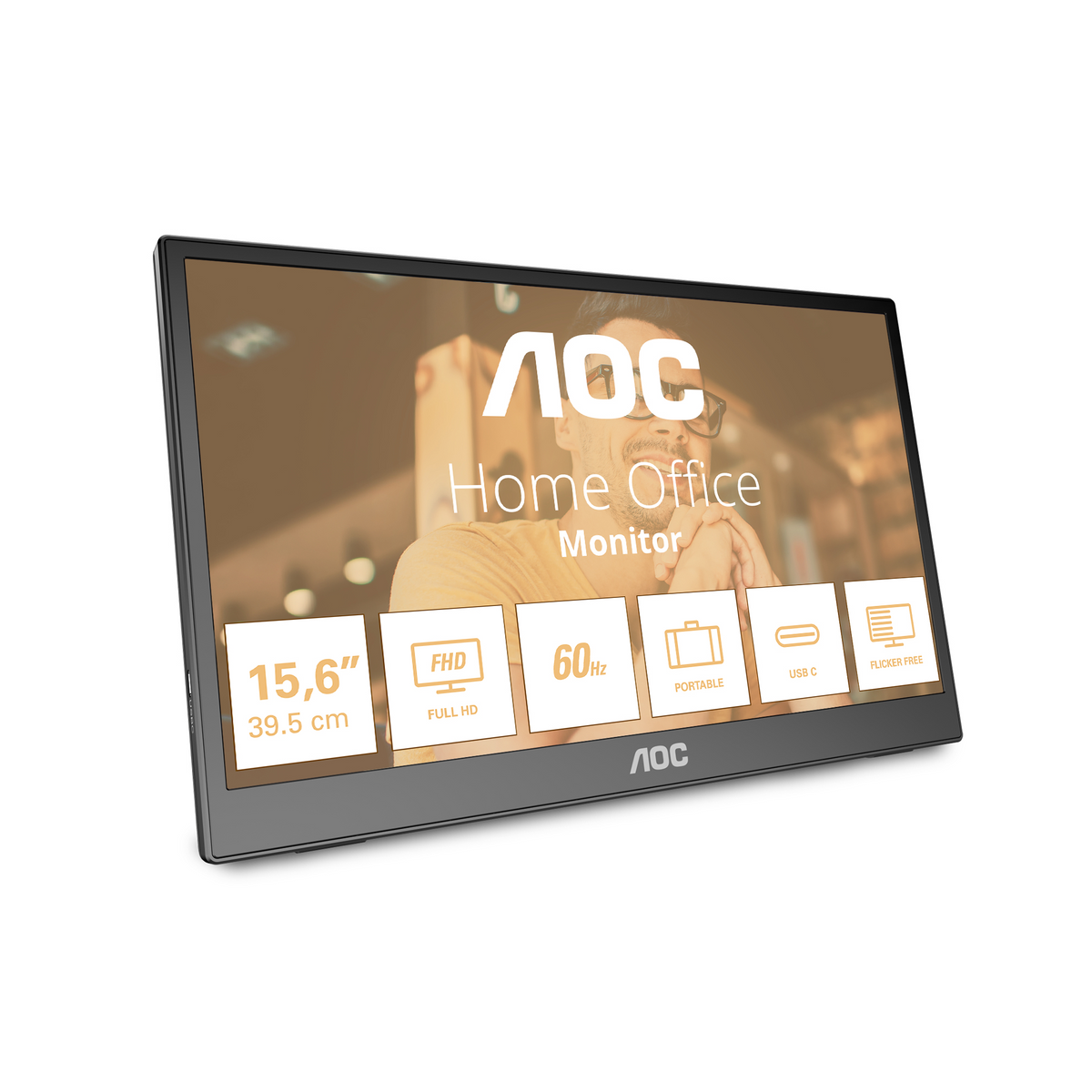 AOC 15.6 IPS MONITOR USB-C 16T3EA