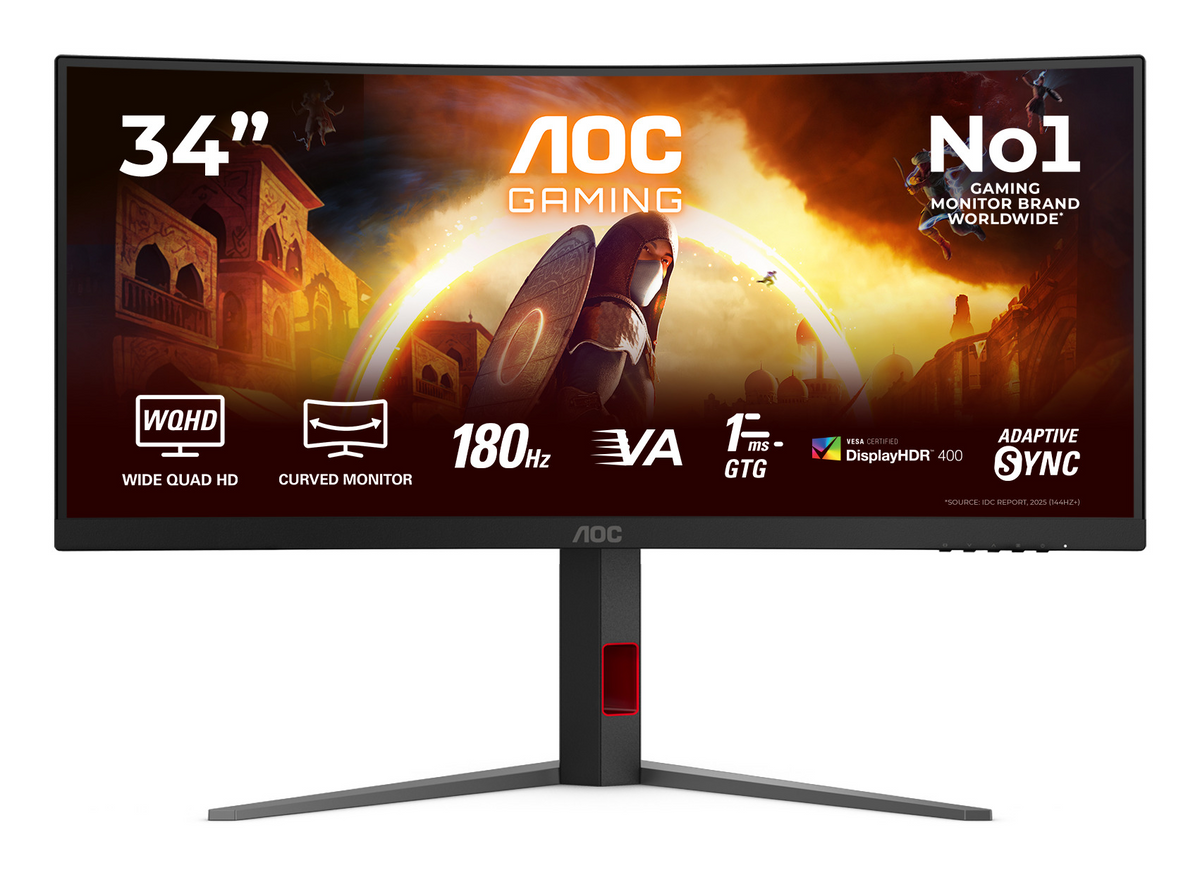 AOC 34 VA MONITOR SPK CURVED CU34G4CA