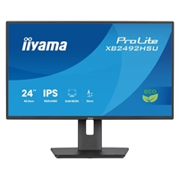 Iiyama ProLite 24-Inch 120Hz Full HD IPS Height Adjustable Monitor with Slim Bezel, HDMI, DisplayPort & USB Hub