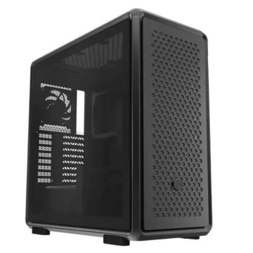 Cooler Master MasterFrame 600 Modular Open-Frame ATX Case w/ Glass Side, 4x ARGB Fans, FreeForm 2.0 Exo-Structure, USB-C 20Gbps, USB-C, Black