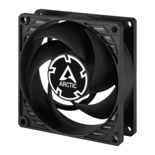 ARCTIC P8 Pressure Optimised 80mm Case Fan, Black, Fluid Dynamic, 3000 RPM