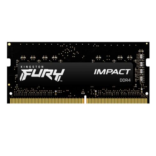 Kingston Fury Impact 8GB, DDR4, 3200MHz (PC4-25600), CL20, XMP, SODIMM Memory