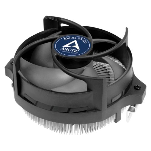 ARCTIC Alpine 23 CO Compact Heatsink & Fan for Continuous Operation, AMD AM5/AM4, Dual Ball Bearing, 100W TDP