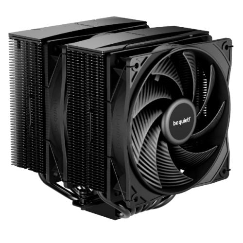 Be Quiet! BK042 Pure Rock Pro 3 Black Heatsink & Fan, Intel & AMD Sockets, 2x Pure Wings 3 Fans, 6 High-Performance Heatpipes, 250W TDP