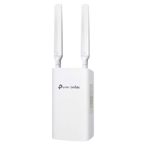 TP-LINK (ER703WP-4G-OUTDOOR) Omada 4G+ Cat6 AX3000 Wi-Fi 6 Outdoor/Indoor Gateway, 3x GB WAN/LAN (2x PoE Out, 1x PoE In)