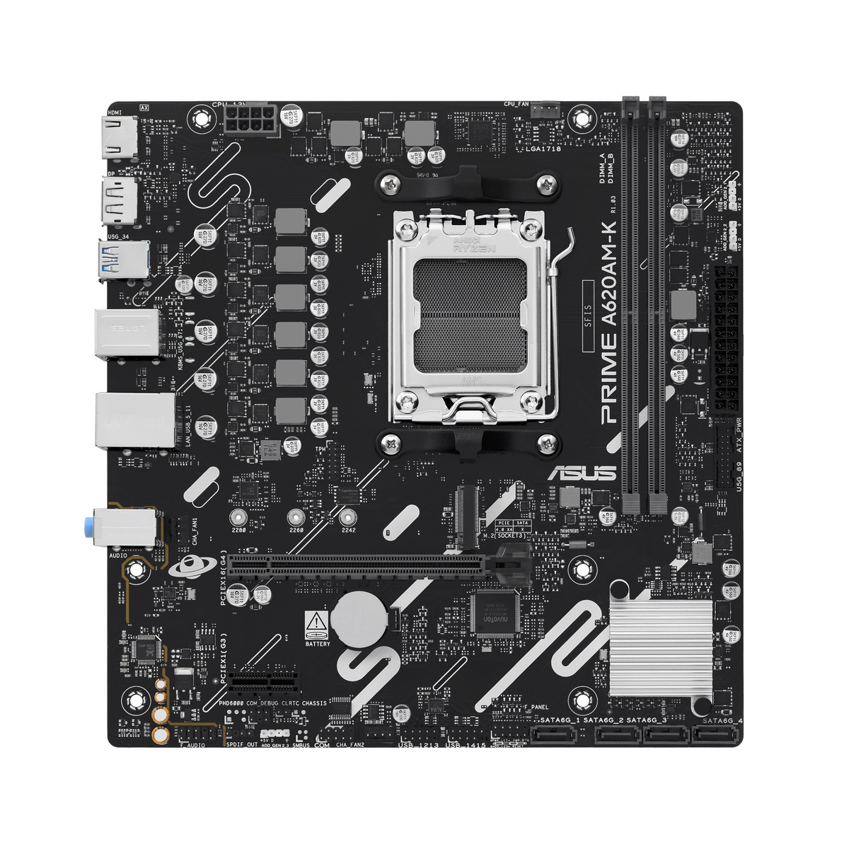 ASUS AM5 PRIME A620AM-K M-ATX