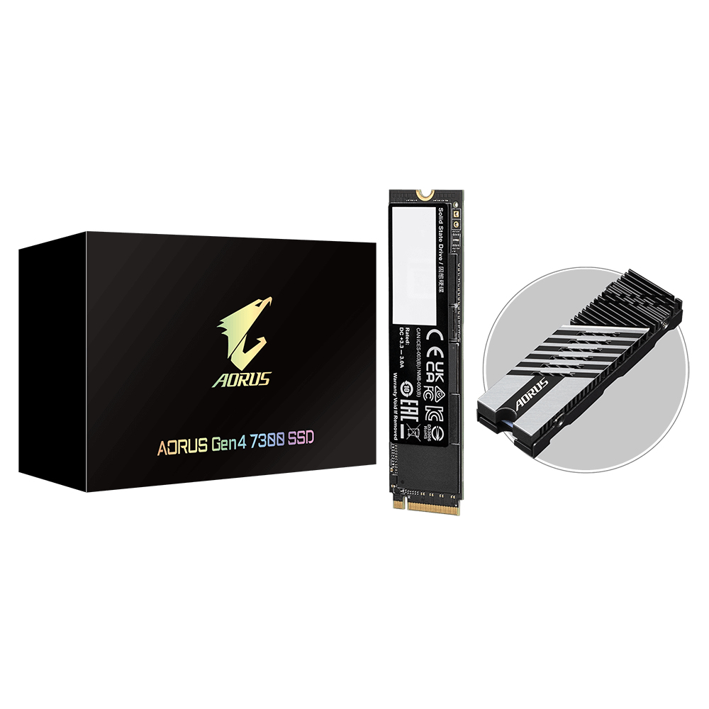 AORUS SSD GEN4 7300 M.2 PCIE 1TB