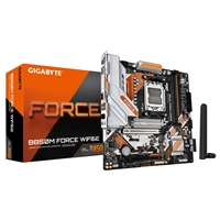Gigabyte B850M FORCE WIFI6E AMD AM5 Socket Motherboard, Micro-ATX, 2x DDR5 Slots, 3x M.2 Sockets, Fitted I/O Shield, 2.5