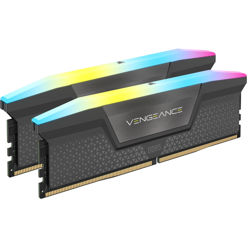 CORSAIR DDR5 6000 D/K VENG RGB BLK 32GB