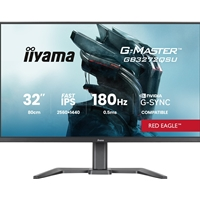 iiyama G-Master Red Eagle gaming monitor GB3272QSU-B1 32" Black, 2560 x 1440, 0.5ms, 180hz, Nvidia G-Sync, HDMI, Display