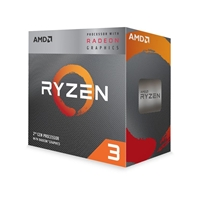 AMD Ryzen 3 3200G 4 Core AM4 Processor 3.8GHz up to 4.0GHz Boost, 6MB Cache, 65W, with Wraith Stealth Cooler, Radeon Veg