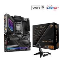 ASRock X870E TAICHI AMD AM5 Socket Motherboard, E-ATX, 4x DDR5 Slots, 4x M.2 Sockets, Fitted I/O Shield, 5GbE LAN, Wi-Fi