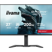 iiyama G-Master Red Eagle gaming monitor GB2771QSU-B1 27" Black, Height Adjustable, QHD Resolution, Ultra Slim Bezel, IP