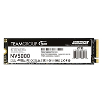 Team NV5000 (TM8FGM002T0C101) 2TB M.2 Interface, PCIe Gen4x4 with NVMe, 2280, Read 4500MB/s, Write 1900MB/s, 3 Year Warr