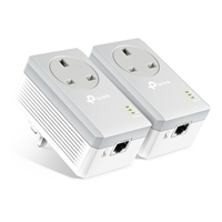 TP-Link TL-PA4010P KIT 600M Powerline AC Pass-through Twin Pack