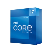 Intel 12th Gen Core i7-12700K 12 Core Processor 20 Threads, 3.6GHz up to 5.0GHz Turbo, Alder Lake Socket LGA1700, 25MB C