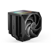be quiet! Dark Rock Elite CPU Cooler, Universal Socket, 2 x Silent Wings Fans, 2000RPM, 7 x Heat Pipes, 280W TDP, ARGB & Speed Switch