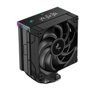 DeepCool AK400 Digital Pro CPU Air Cooler, ARGB Fan & Digital Display, 120mm PWM Fan, 4 Copper Heatpipes, Quiet Operation, Intel & AMD Compatible Black