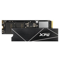 Adata XPG GAMMIX S70 Blade (AGAMMIXS70B-1T-CS) 1TB NVME SSD, M.2 Interface, PCIe Gen4, 2280, Read 7400MB/s, Write 5500MB/s, Heatsink, 5 Year Warranty