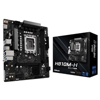 ASRock H810M-H Intel 1850 Socket Motherboard, Micro-ATX, 2x DDR5 Slots, 1x M.2 Sockets, GbE LAN, 1x HDMI Port