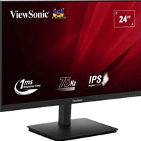 Viewsonic VA240-H-2 23.6 Inch IPS Monitor, Full HD, VGA, HDMI, 75Hz, 1ms, VESA, Tilt