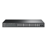 TP-Link TL-SL2428P 24-Port Metal 10/100Mbps + 4-Port Gigabit Smart Switch with 24-Port PoE+ (250W)
