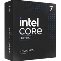 Intel Core Ultra 7 265K 20 Core, 20 Threads, 3.9GHz up to 5.5GHz Arrow Lake Processor LGA 1851, 36MB Cache, 125w, 250w Maximum Turbo Power, Arc Xe2 Graphics 64EU, No Cooler