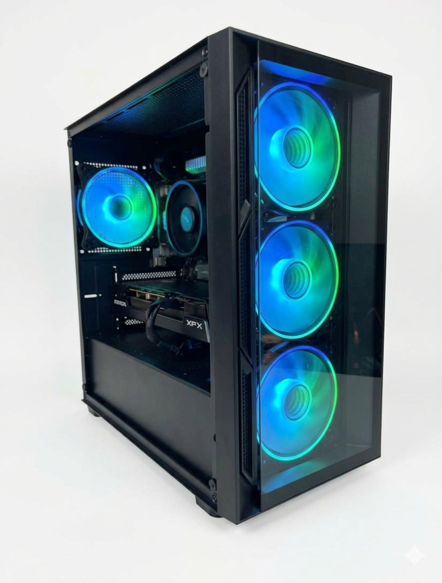 Ryzen 7 5700X Gaming PC | RTX 5060 | 16GB RAM | 1TB SSD | WiFi & Bluetooth | High FPS Gaming PC UK