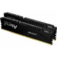 Kingston FURY Beast 32GB (16GB x2) DDR5 6400MT/s Memory DIMM - Black