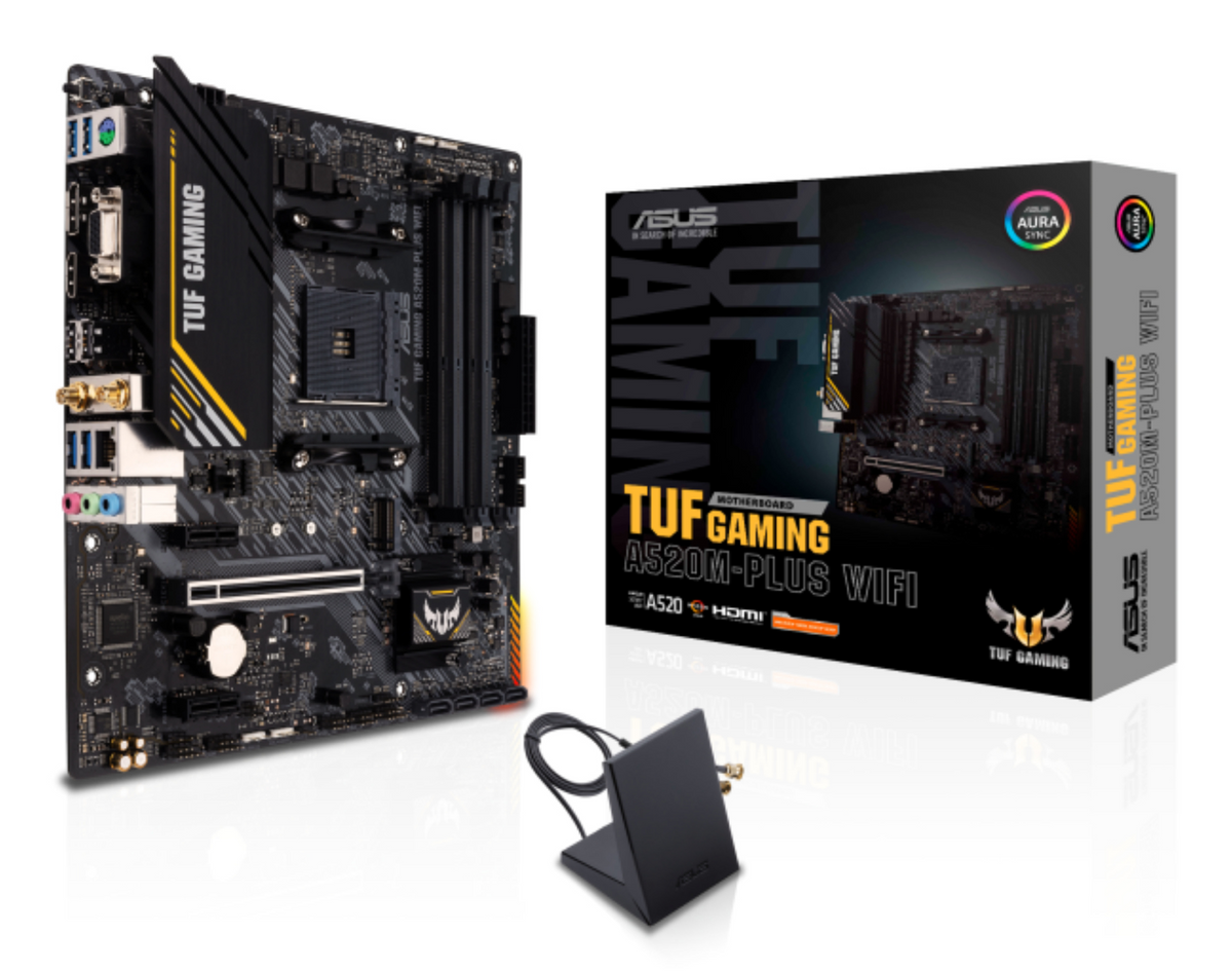 ASUS AM4 TUF GAMING A520M-PLUS WIFI MATX