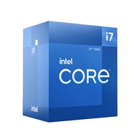 Intel Core i7 12700 12 Core Processor, 20 Threads, 2.1GHz up to 4.9GHz Turbo Alder Lake Socket LGA 1700 25MB Cache, 65W,