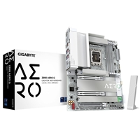 Gigabyte Z890 AERO G Intel 1851 Socket Motherboard, ATX, 4x DDR5 Slots, 5x M.2 Sockets, Fitted I/O Shield, 2x 2.5GbE LAN