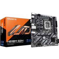 Gigabyte H810M S2H Intel 1851 Socket Motherboard, Micro-ATX, 2x DDR5 Slots, 1x M.2 Socket, GbE LAN, 1x D-Sub / 1x Displa
