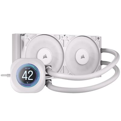 CORSAIR NAUTILUS 240 RS LCD COOLER WHT