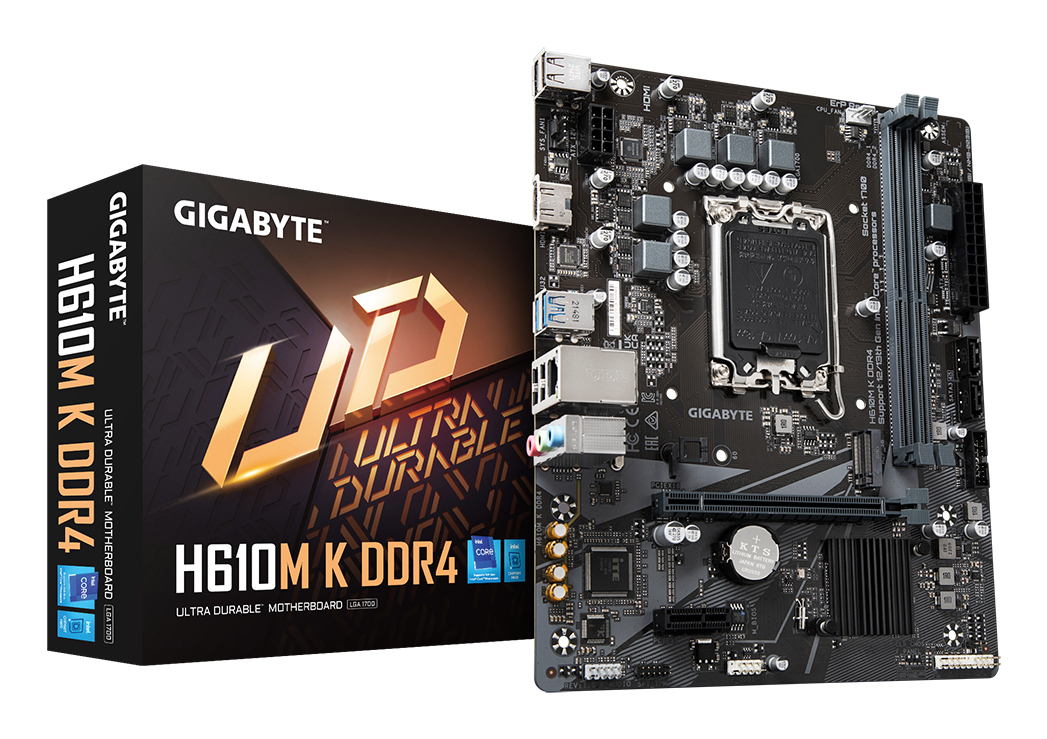 GIGABYTE 1700 H610M K DDR4 M-ATX